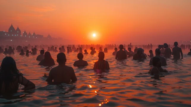 Mahkumbh men snan ke fayde-महाकुंभ में त्रिवेणी संगम में  स्नान का घर बैठे पाएं लाभ जनिये महर्षि व्यास के  बताए हुये अमोघ उपाय 